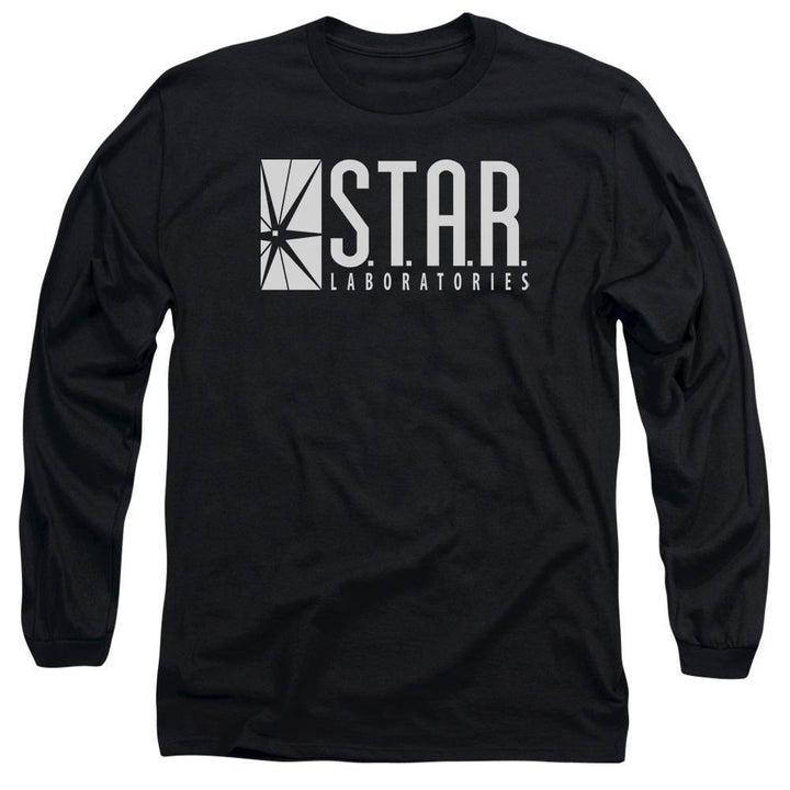 The Flash TV Show Star Long Sleeve T-Shirt - Rocker Merch