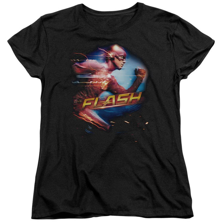 The Flash TV Show Fastest Man Women's T-Shirt | Rocker Merch™