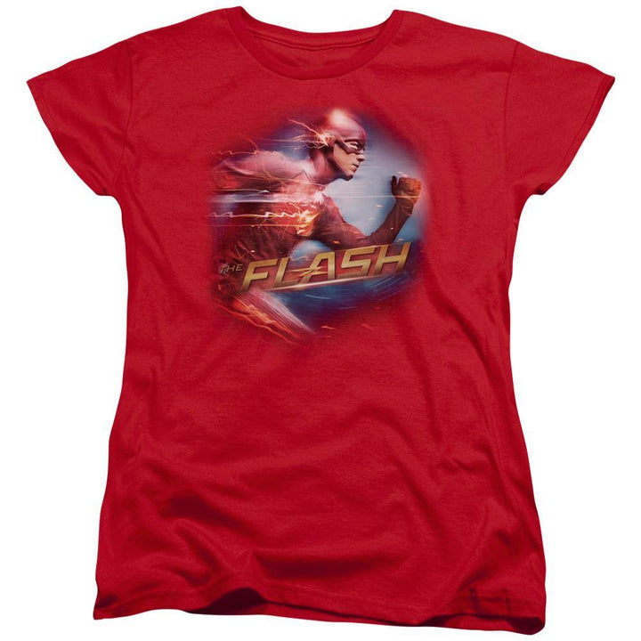 The Flash TV Show Fastest Man Women's T-Shirt | Rocker Merch™