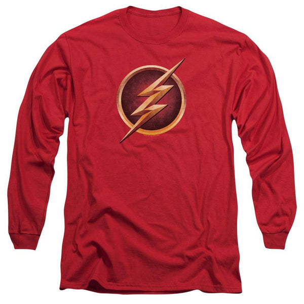 The Flash TV Show Chest Logo Long Sleeve T-Shirt | Rocker Merch™