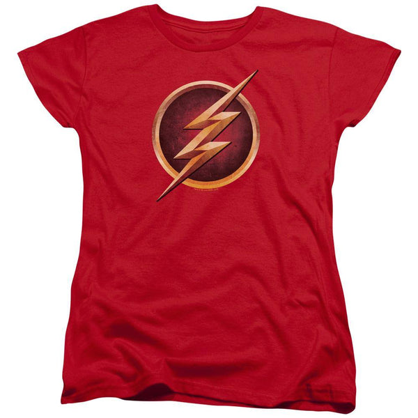 The Flash TV Show Chest Logo Women's T-Shirt | Rocker Merch™