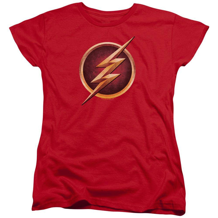 The Flash TV Show Chest Logo Women's T-Shirt | Rocker Merch™