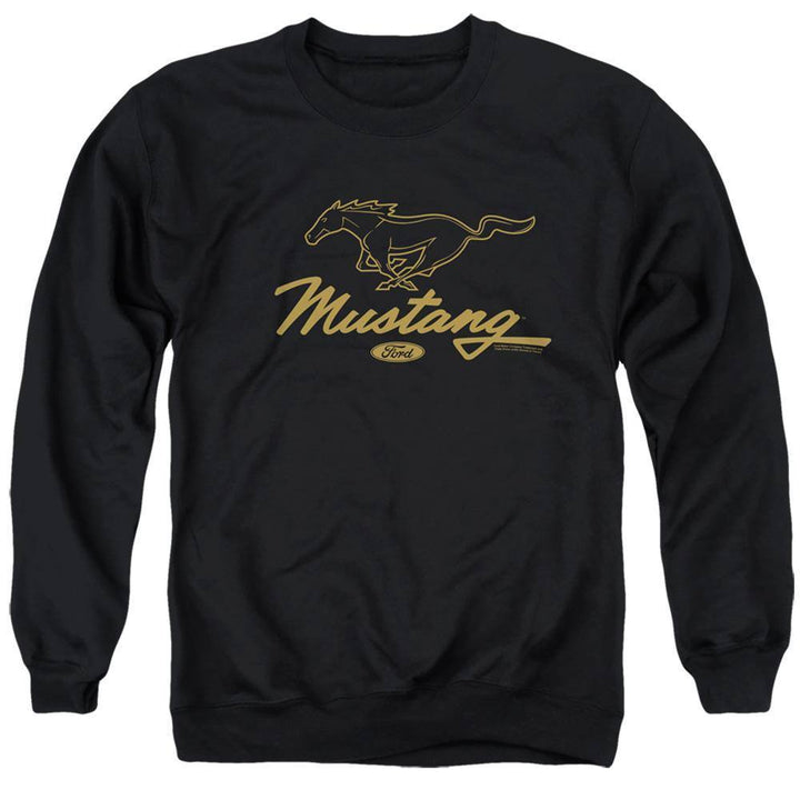 Ford Vintage Cars Pony Script Sweatshirt - Rocker Merch