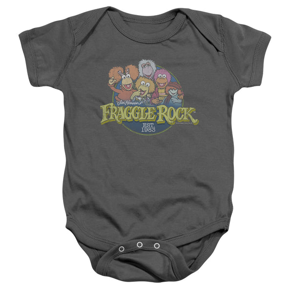 Fraggle Rock Circle Logo Infant Snapsuit