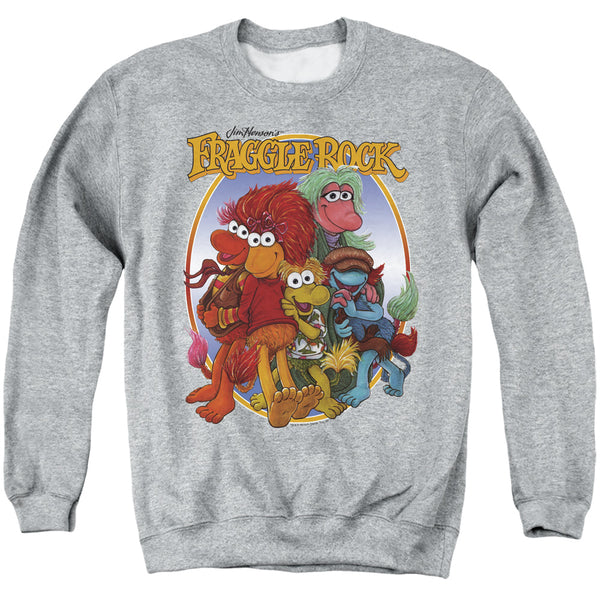 Fraggle Rock Group Hug Gray Sweatshirt