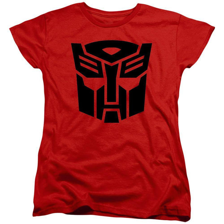 The Transformers Autobot Black Logo Women's T-Shirt | Rocker Merch™