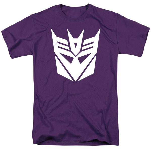 The Transformers Decepticon White Logo T-Shirt | Rocker Merch™