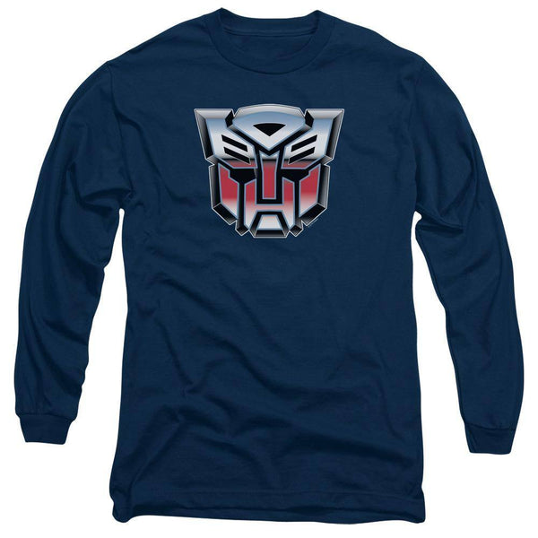 The Transformers Autobot Airbrush Logo Long Sleeve T-Shirt | Rocker Merch™