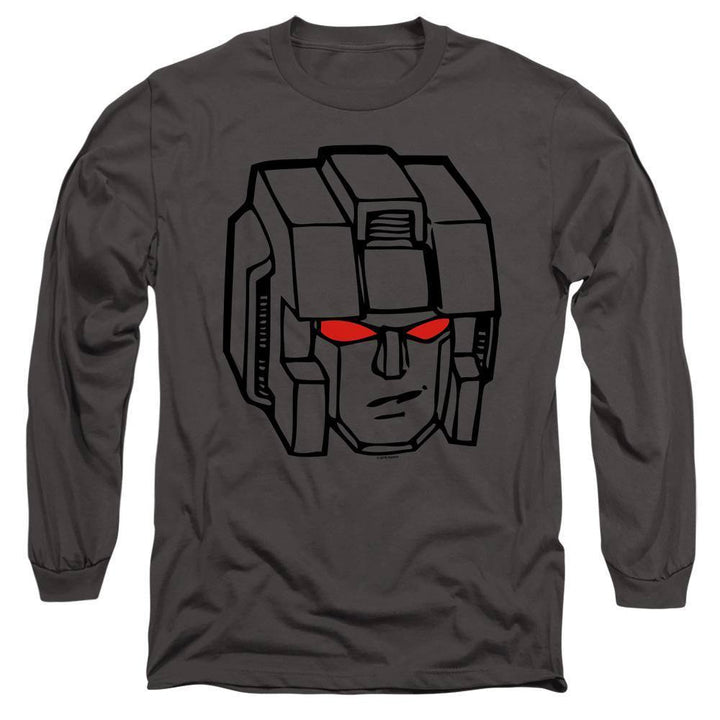 The Transformers Starscream Head Long Sleeve T-Shirt | Rocker Merch™