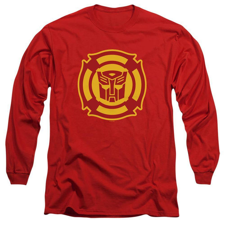 The Transformers Rescue Bots Logo Long Sleeve T-Shirt | Rocker Merch™