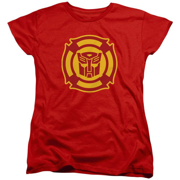 The Transformers Rescue Bots Logo Women's T-Shirt | Rocker Merch™