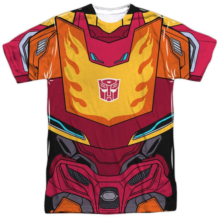 The Transformers Hot Rod Costume Sublimation T-Shirt | Rocker Merch™