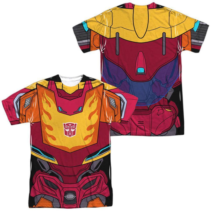 The Transformers Hot Rod Costume Sublimation T-Shirt | Rocker Merch™