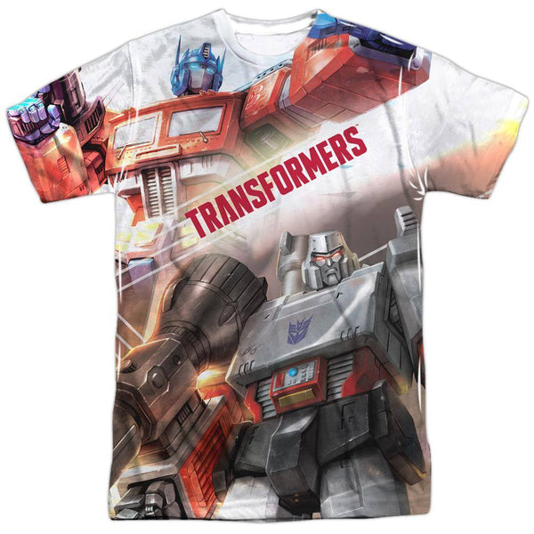 The Transformers Warriors Of Cybertron Sublimation T-Shirt | Rocker Merch™