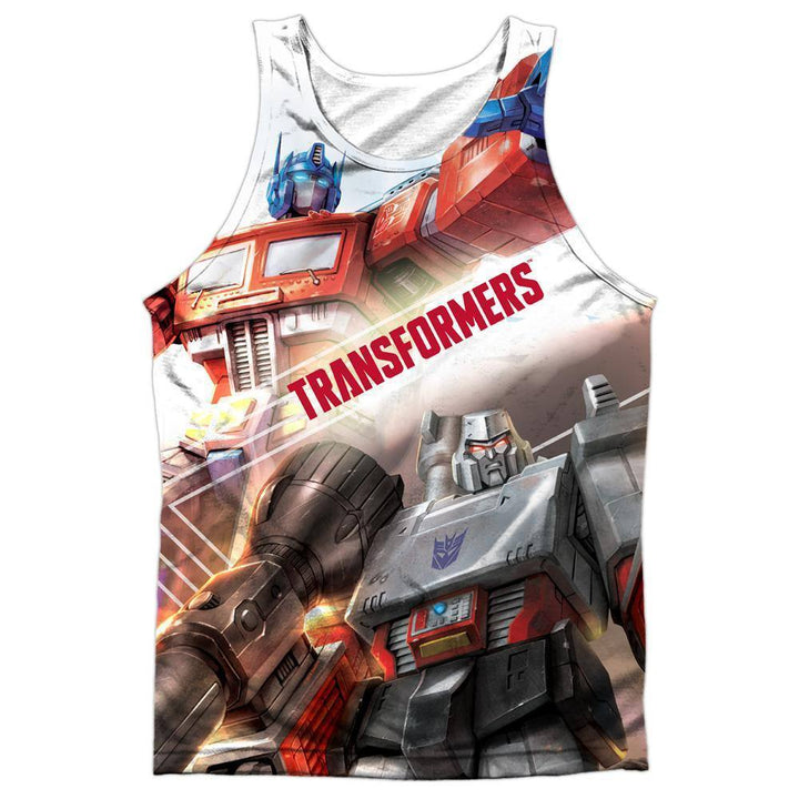 The Transformers Warriors Of Cybertron Sublimation Tank Top | Rocker Merch™