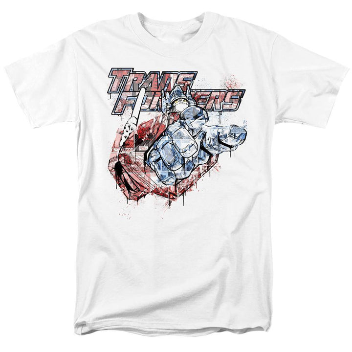 The Transformers Spray Panels T-Shirt | Rocker Merch™