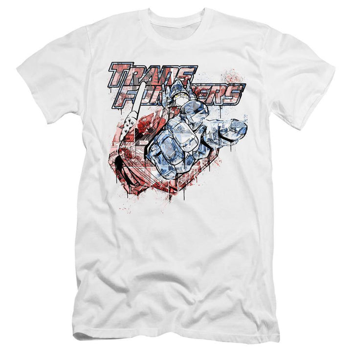 The Transformers Spray Panels T-Shirt | Rocker Merch™