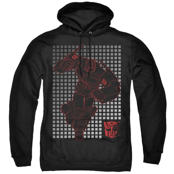 The Transformers Optimus Grid Hoodie | Rocker Merch™