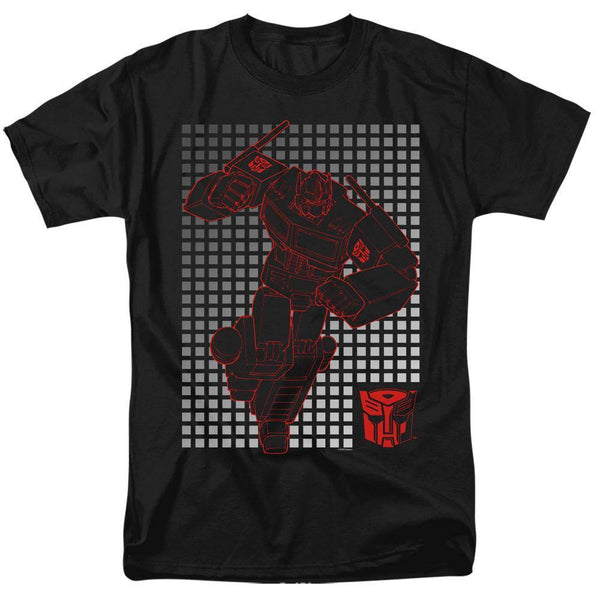 The Transformers Optimus Grid T-Shirt | Rocker Merch™