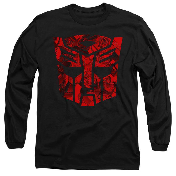 The Transformers Tonal Autobot Long Sleeve T-Shirt - Rocker Merch™