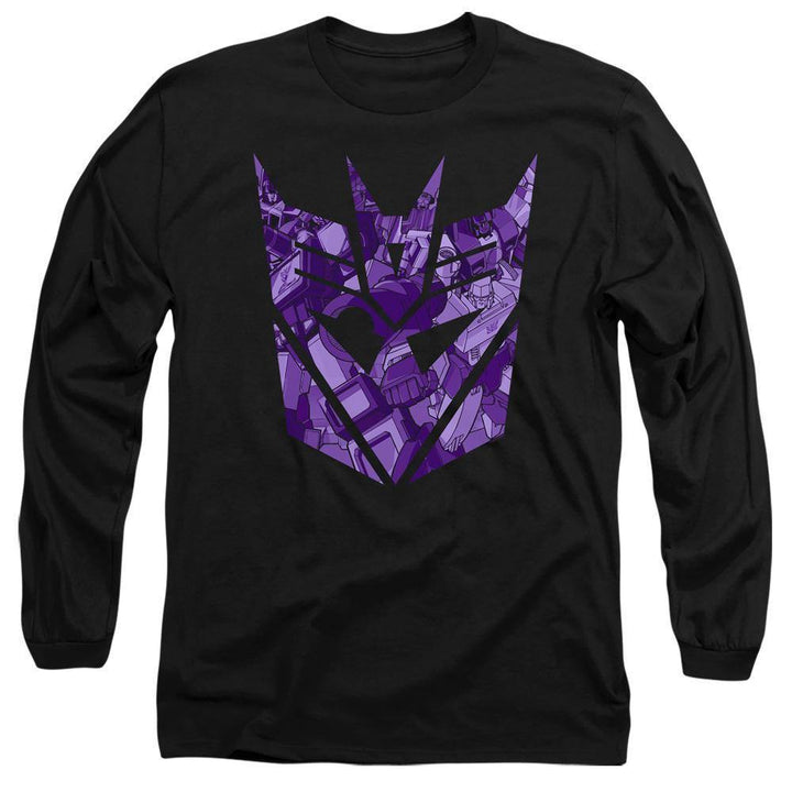 The Transformers Tonal Decepticon Long Sleeve T-Shirt | Rocker Merch™
