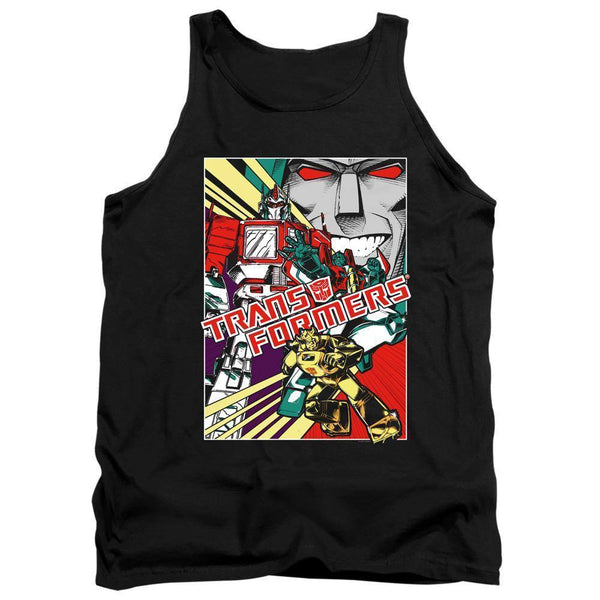 The Transformers Comic Poster Tank Top | Rocker Merch™