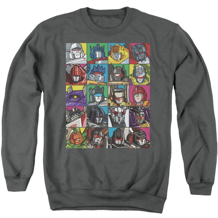 The Transformers Transformer Squares Sweatshirt | Rocker Merch™