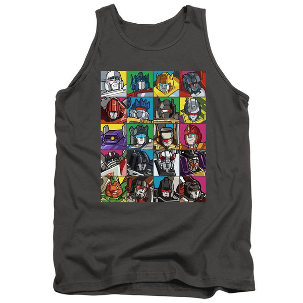 The Transformers Transformer Squares Tank Top | Rocker Merch™