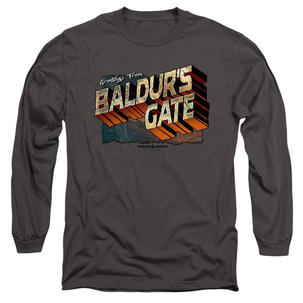Dungeons & Dragons Baldur's Gate Long Sleeve T-Shirt - Rocker Merch