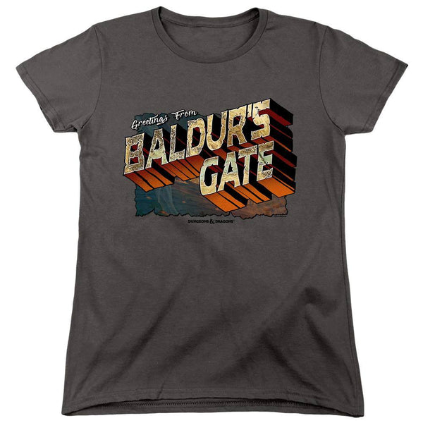 Dungeons & Dragons Baldur's Gate Women's T-Shirt - Rocker Merch