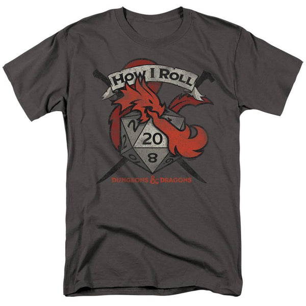 Dungeons & Dragons How I Roll T-Shirt - Rocker Merch