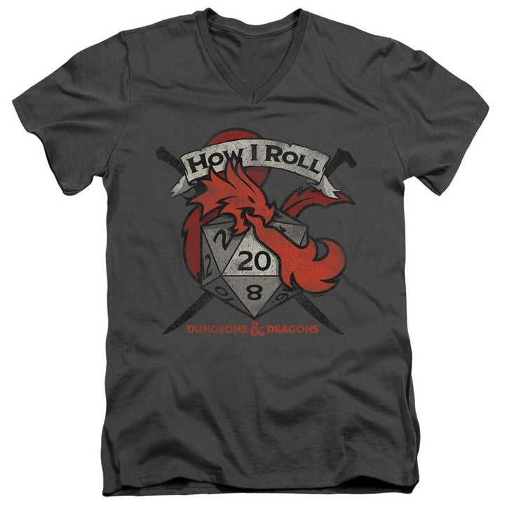 Dungeons & Dragons How I Roll T-Shirt - Rocker Merch