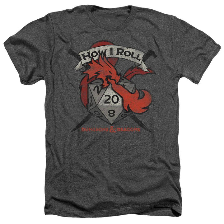 Dungeons & Dragons How I Roll T-Shirt - Rocker Merch