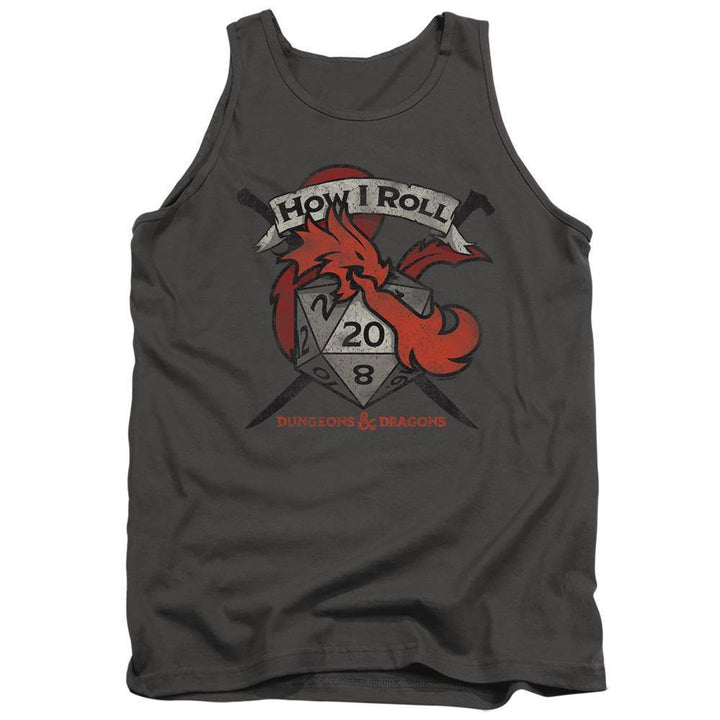 Dungeons & Dragons How I Roll Tank Top - Rocker Merch