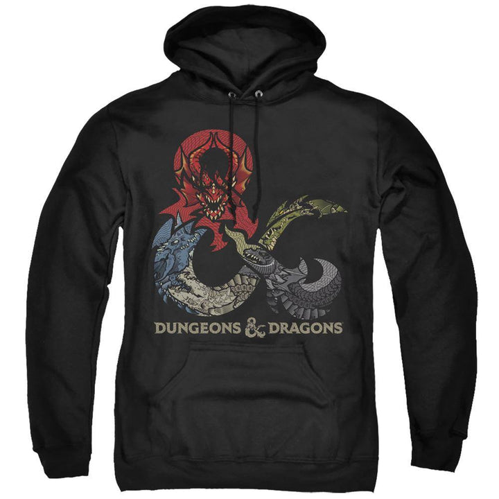 Dungeons & Dragons Dragon Logo Hoodie - Rocker Merch