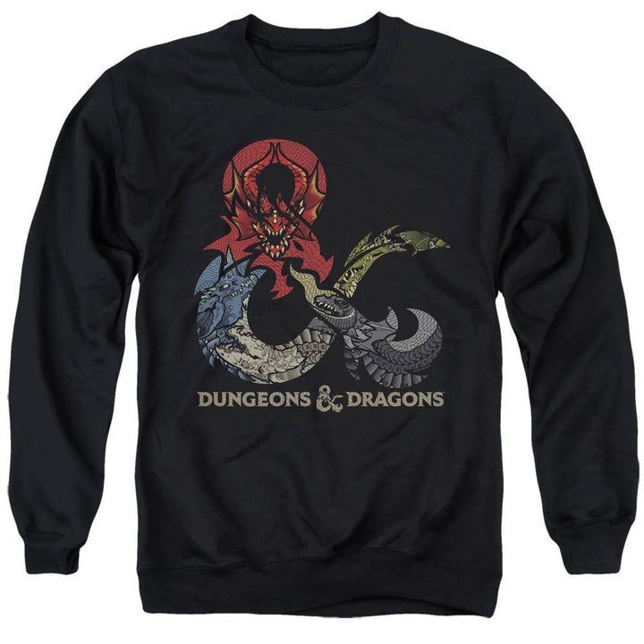Dungeons & Dragons Dragon Logo Sweatshirt - Rocker Merch