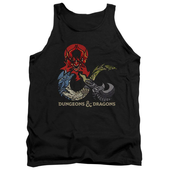 Dungeons & Dragons Dragon Logo Tank Top - Rocker Merch