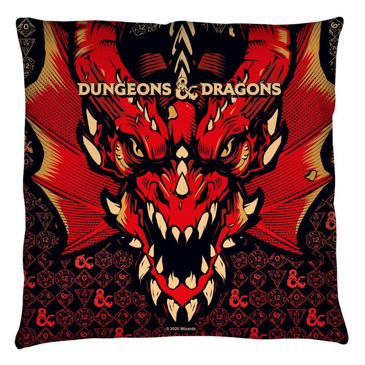 Dungeons & Dragons Dragon Throw Pillow - Rocker Merch™