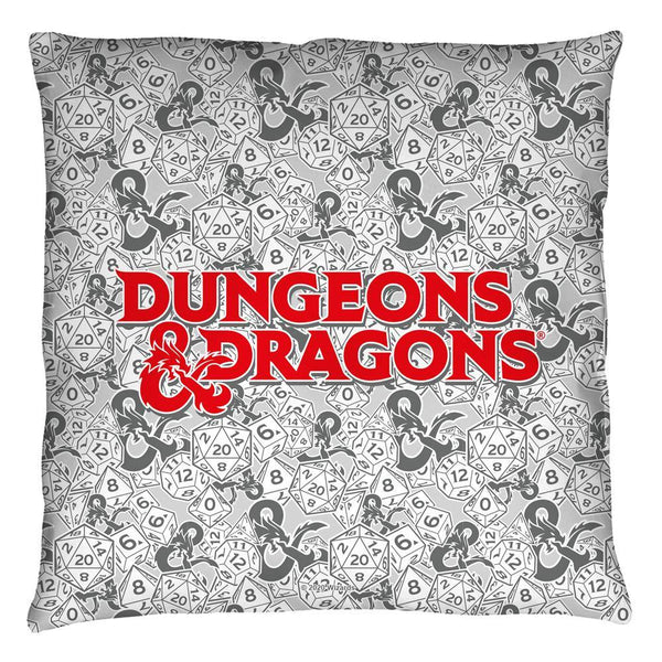 Dungeons & Dragons Cast Your Lot Throw Pillow - Rocker Merch™