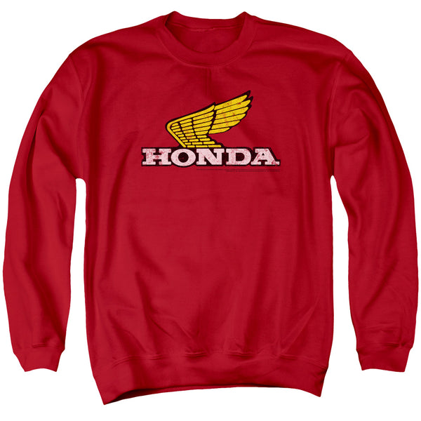 Honda Yellow Wing Logo Sweatshirt