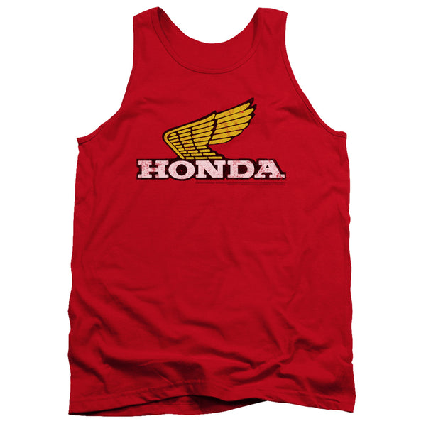 Honda Yellow Wing Logo Tank Top