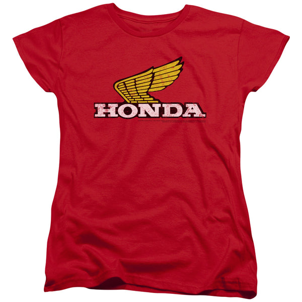 Honda Yellow Wing Logo Women's T-Shirt