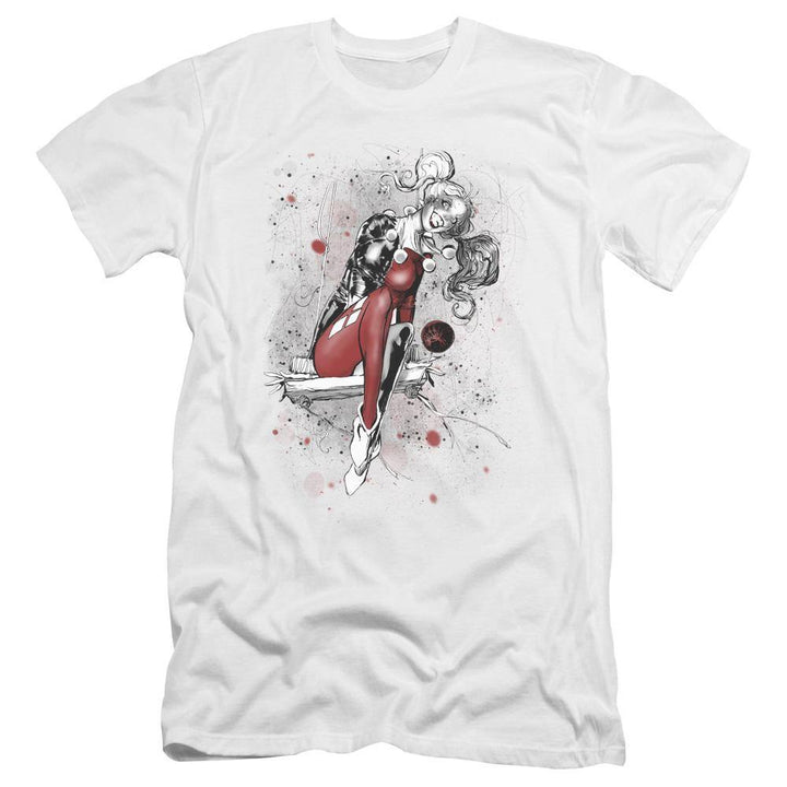 Harley Quinn Artist Sketch T-Shirt - Rocker Merch™