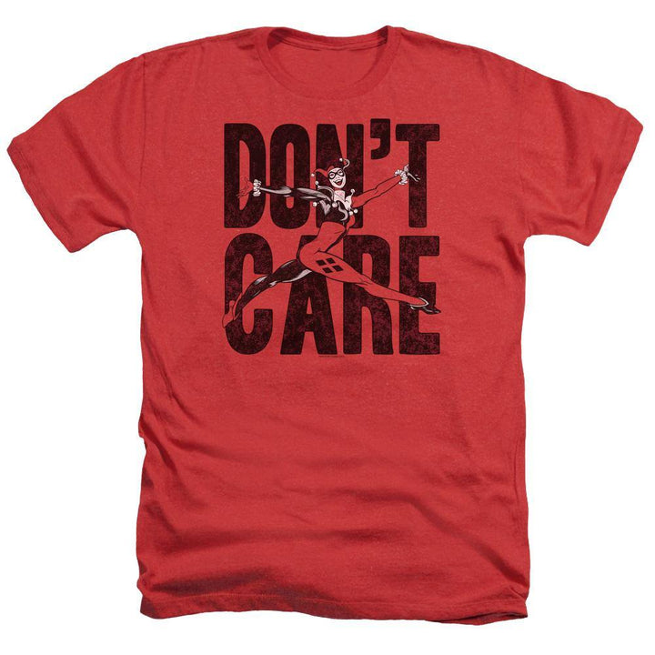 Harley Quinn Don't Care T-Shirt - Rocker Merch™