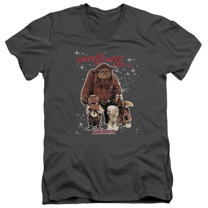 Labyrinth Movie Should You Need Us T-Shirt - Rocker Merch™