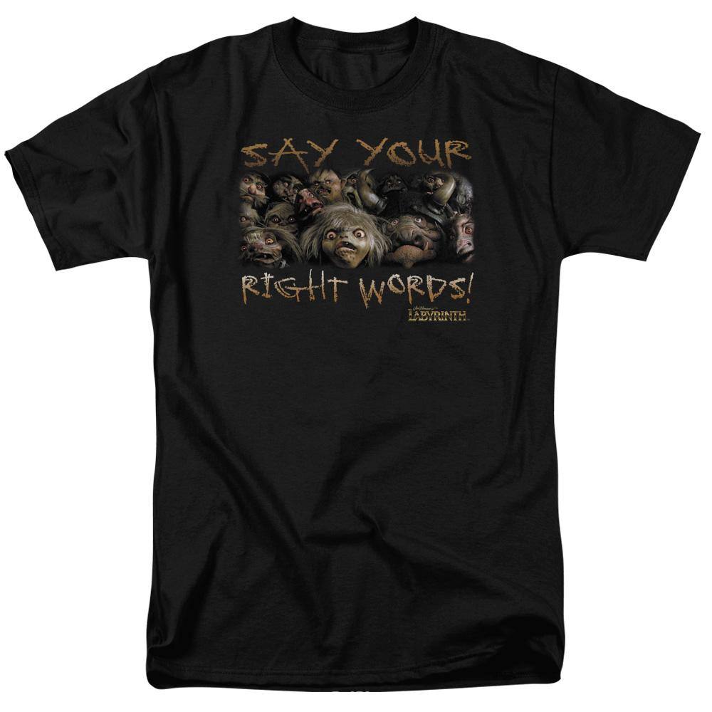 Labyrinth Say Your Right Words T-Shirt – Rocker Merch