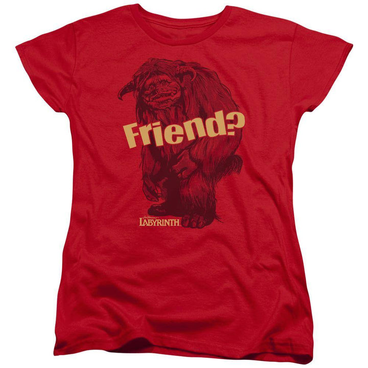 Labyrinth Movie Ludo Friend Women's T-Shirt - Rocker Merch™