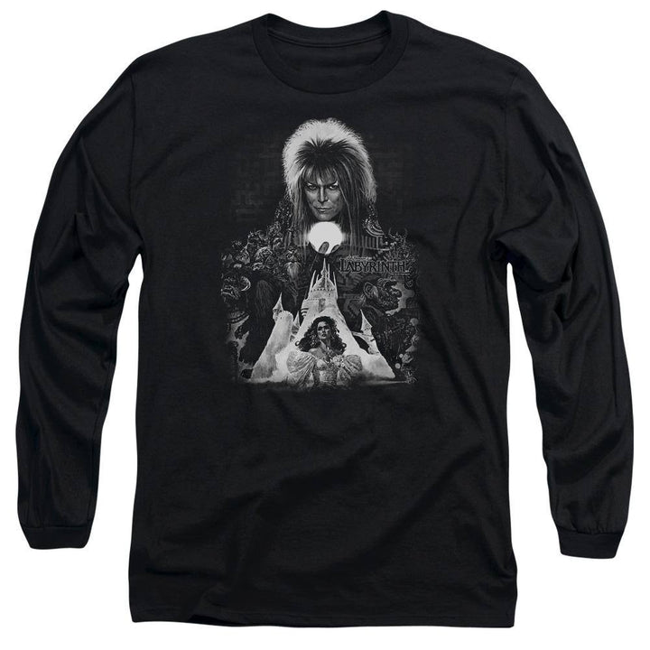 Labyrinth Movie Castle Long Sleeve T-Shirt - Rocker Merch™