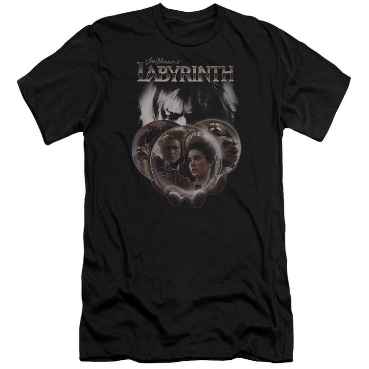 Labyrinth Movie Globes T-Shirt - Rocker Merch™