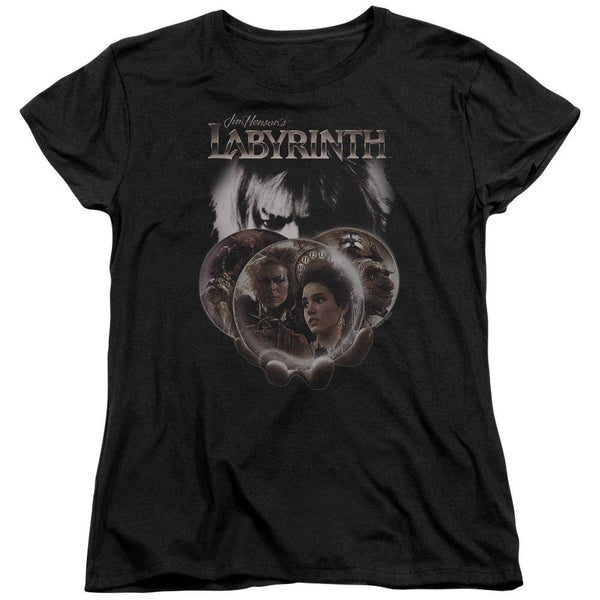 Labyrinth Movie Globes Women's T-Shirt - Rocker Merch™